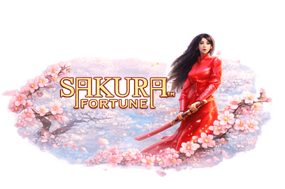 Machine à sous Sakura Fortune guerrière japonaise avec wilds réempilés